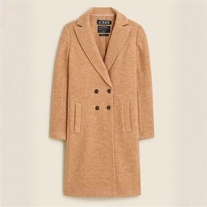 J. Crew Women's Wool Camel Coat 2